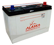 Аккумулятор автомобильный Alaska MF 75L 80D26L calcium+ 6СТ-75 Ач обр.