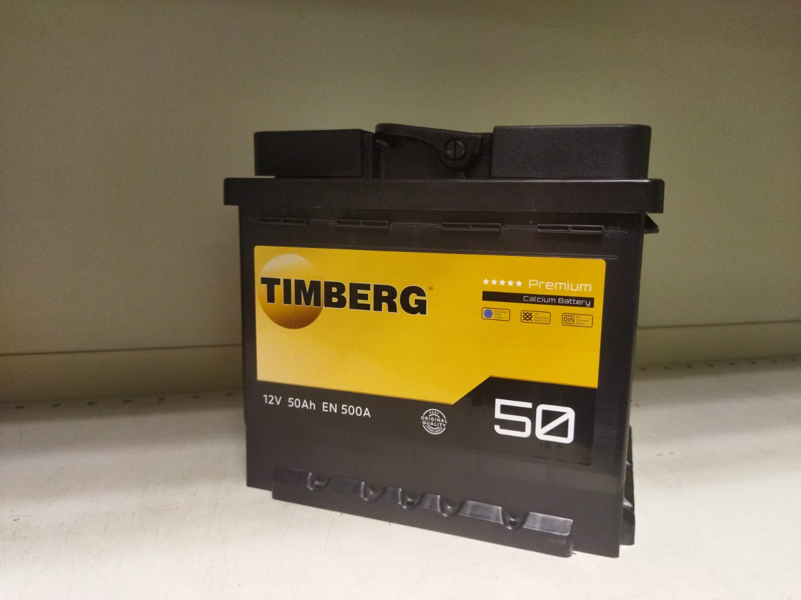 Аккумулятор автомобильный Timberg PREMIUM TP500 6СТ-50VL обр.