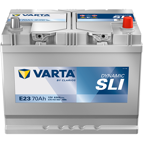 Аккумулятор автомобильный Varta Dynamic SLI E23 6СТ-70 Ач обр. (80D26L)