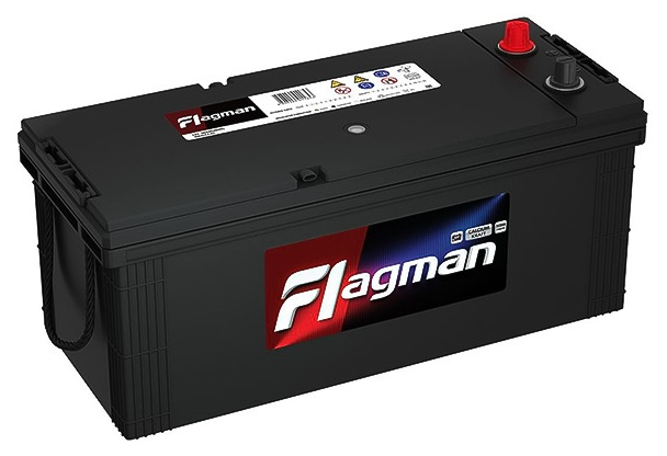 Аккумулятор автомобильный FLAGMAN 190Ah 1100A ПП (513x223x217) D5