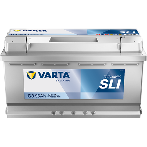 Аккумулятор автомобильный Varta Dynamic SLI G3 6СТ-95 Ач обр.