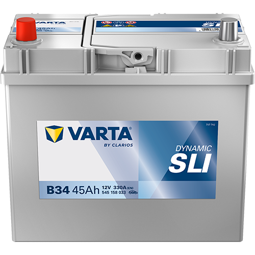 Аккумулятор автомобильный Varta Dynamic SLI B34 6СТ-45 Ач прям. (55B24RS)