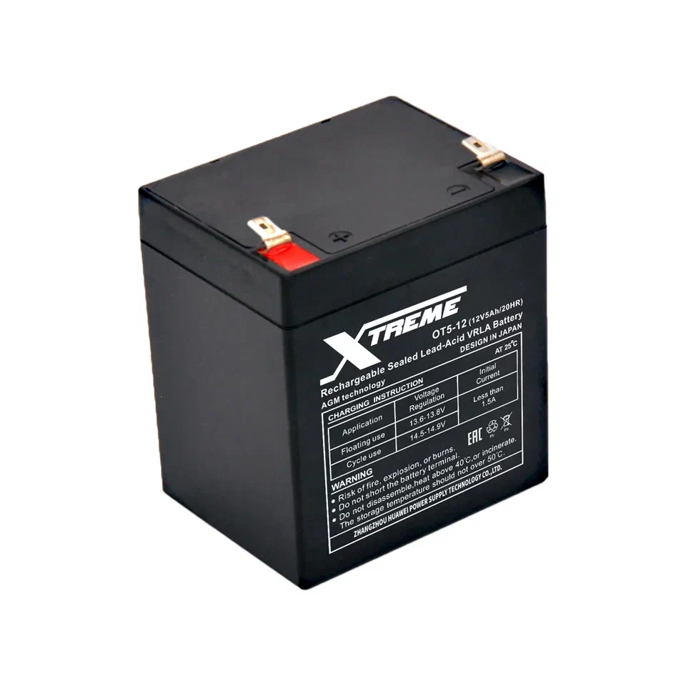 Аккумулятор ИБП Xtreme OT5-12 VRLA 12V 5Ah (90x70x100)