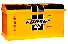 Аккумулятор автомобильный FORSE 6СТ-92 Ач прям.