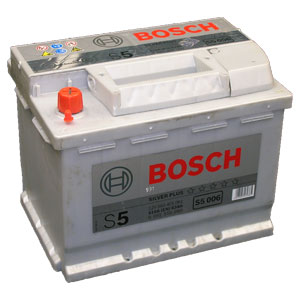 Аккумулятор автомобильный Bosch S5 006 6СТ-63 Ач прям.