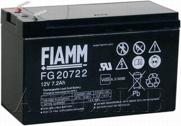 Аккумулятор Fiamm FG 20722