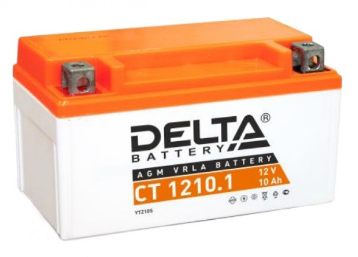Аккумулятор Delta МОТО CT 1210,1 (YTZ10S) 10 Ач