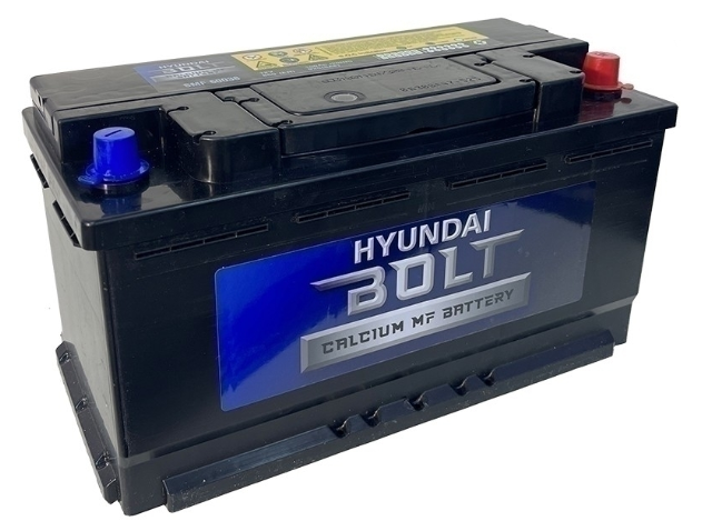 Аккумулятор автомобильный HYUNDAI Bolt SMF60038 100Ah 860A ОП (353x175x190) L5