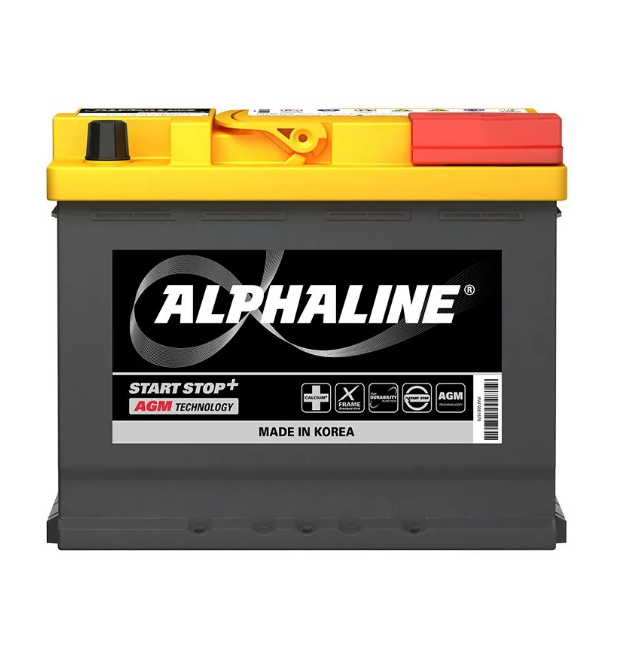 Аккумулятор автомобильный AlphaLINE AGM AX 56020 6СТ-60 Ач обр.