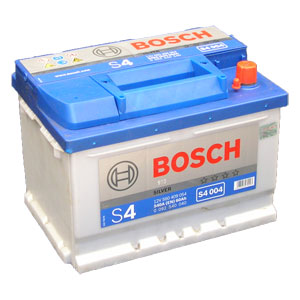 Аккумулятор автомобильный Bosch S4 004 6СТ-60 Ач обр. (низкий)