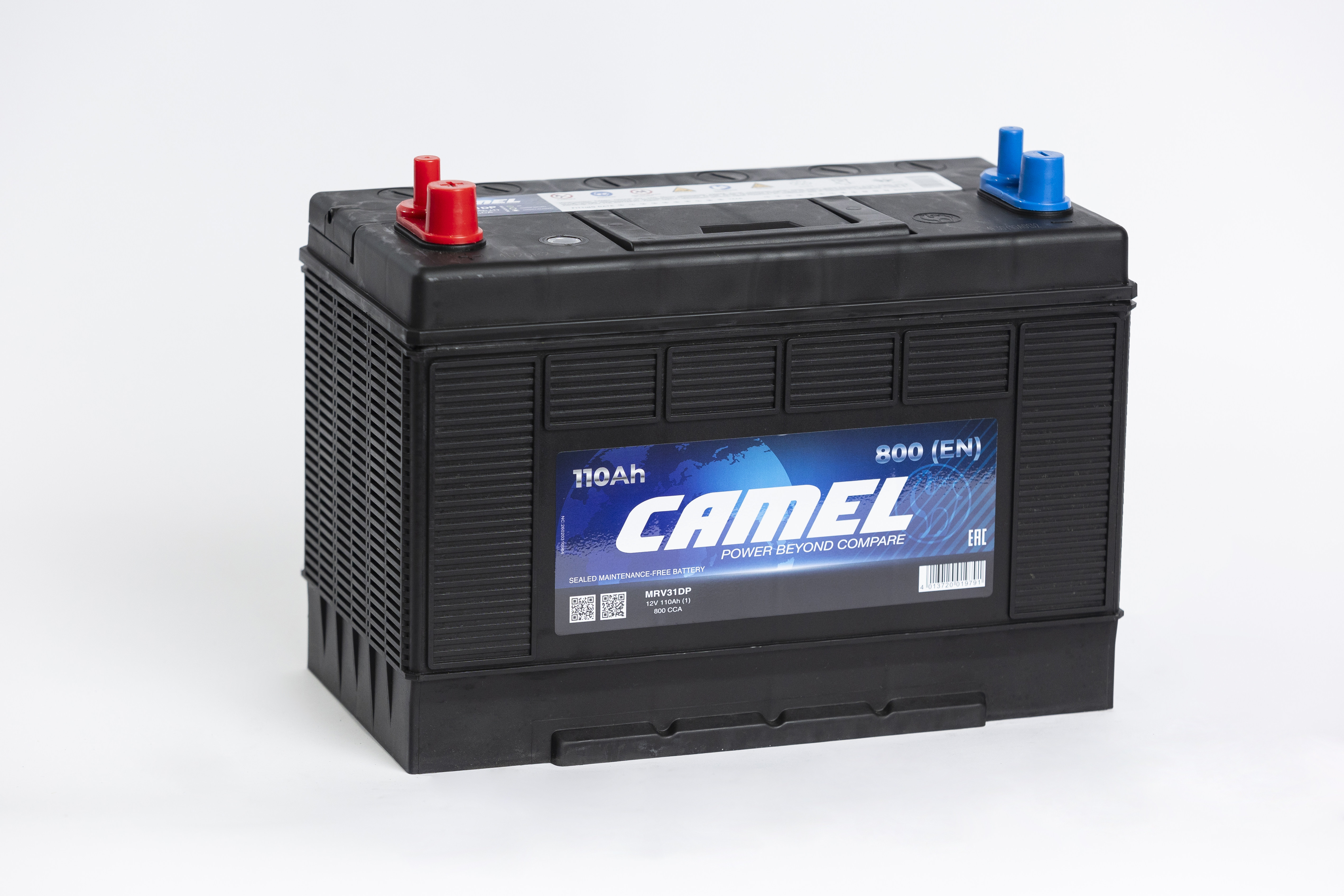 Аккумулятор лодочный CAMEL Marine MRV31DP 110Ah 800A ПП (330х175х245) D33