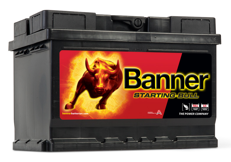 Аккумулятор автомобильный BANNER Starting Bull 560 09 6СТ-60 обр. (низкий)