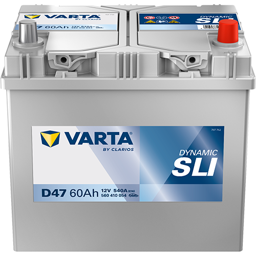 Аккумулятор автомобильный Varta Dynamic SLI D47 6СТ-60 Ач обр. (75D23L)