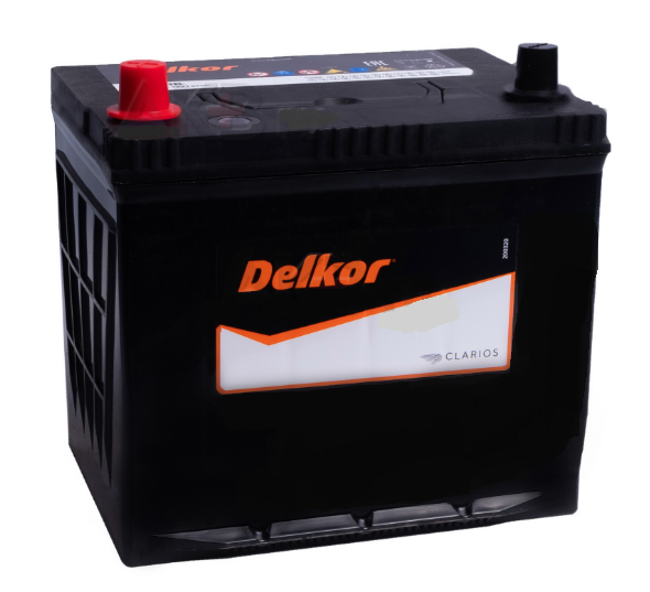Аккумулятор автомобильный DELKOR 75D23R 6СТ-65 Ач прям.