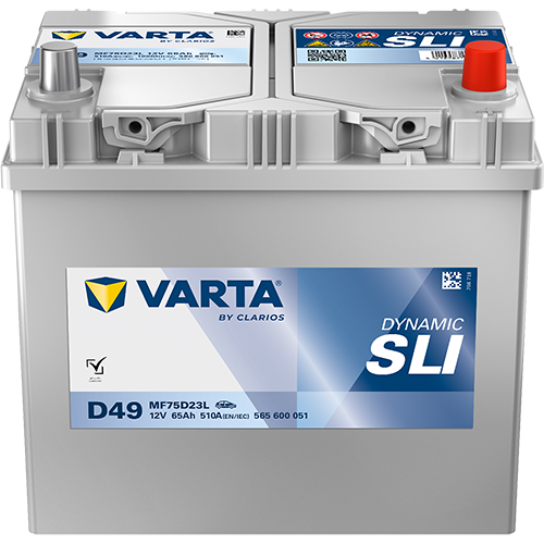 Аккумулятор автомобильный VARTA DYNAMIC SLI D49 65.0 Ah D23L