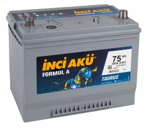 INCI AKU Formul A 75L 600A (264x175x220) D26R ПП 75 Ач