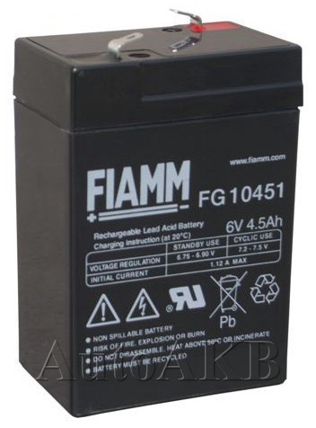 Аккумулятор Fiamm FG 10451