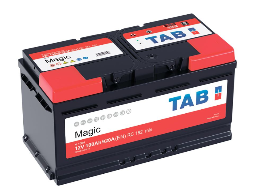 Аккумулятор автомобильный TAB Magic 60044MF 6СТ-100 Ач обр.
