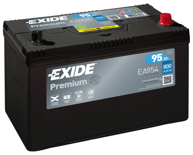 Автомобильный аккумулятор EXIDE PREMIUM EA954 95 Ач