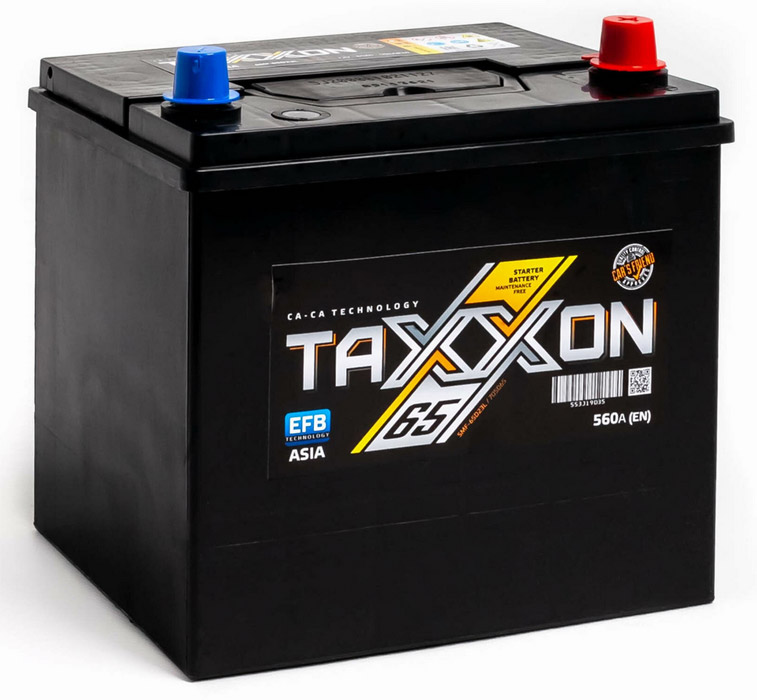 Аккумулятор автомобильный Taxxon EFB Asia 705065 6СТ-65 Ач обр.