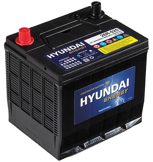 Аккумулятор автомобильный Hyundai CMF 26R-525 6СТ-50 Ач обр.
