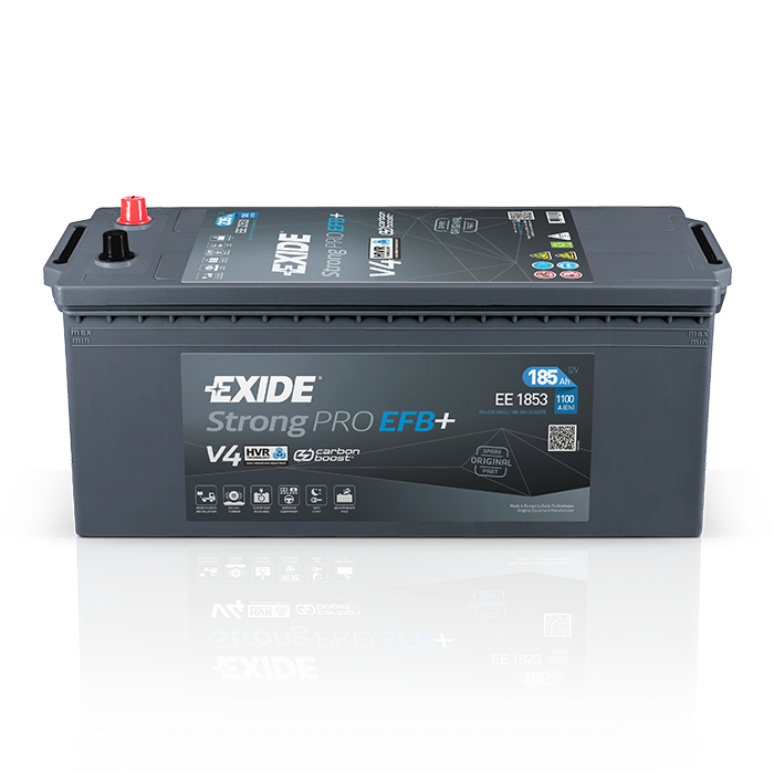 Аккумулятор грузовой EXIDE STRONGPRO EFB+ EE1853