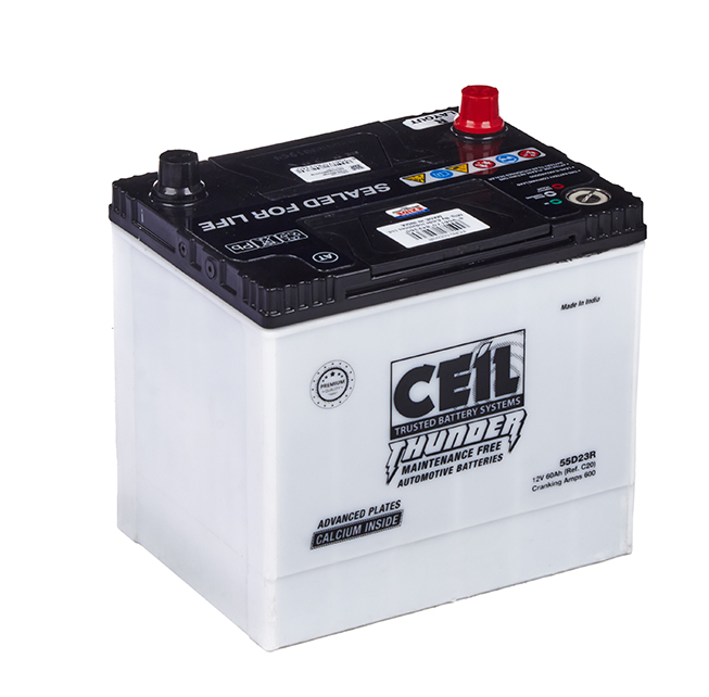 Аккумулятор автомобильный CEIL 60Ah 600A (232x172x225) 55D23R ПП