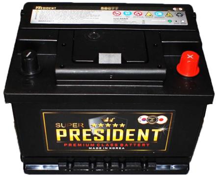 Аккумулятор автомобильный Super President 56219 6СТ-62 Ач обр.
