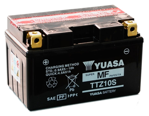 Аккумулятор мото YUASA TTZ10S  8.6 Ач