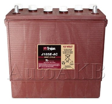 Аккумулятор тяговый Trojan J185E-AC 12V (с жидким электролитом) 175 Ач