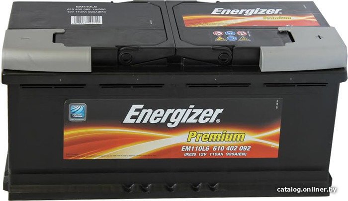 Аккумулятор автомобильный Energizer Commercial 6СТ-90 Ач прям.
