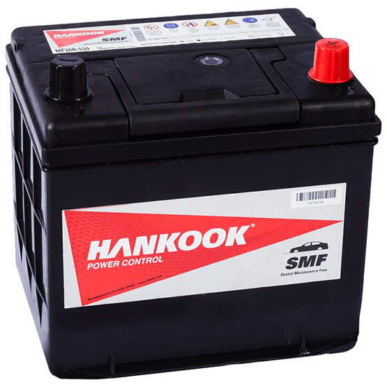 Аккумулятор автомобильный HANKOOK MF50D20L 6СТ-50 Ач обр.