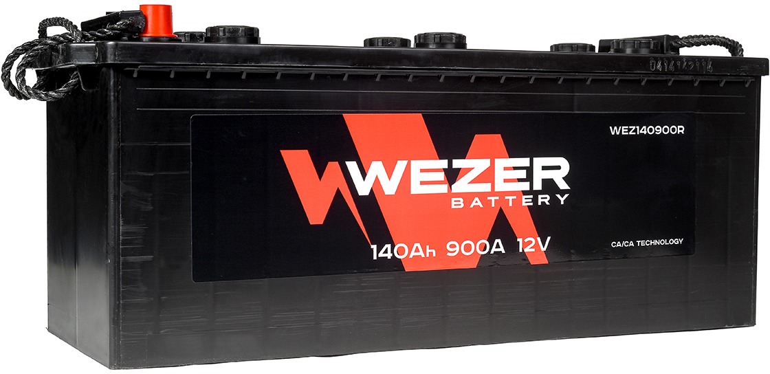 Аккумулятор автомобильный WEZER 140 Ah 900 A ПП (513x188x223) D4