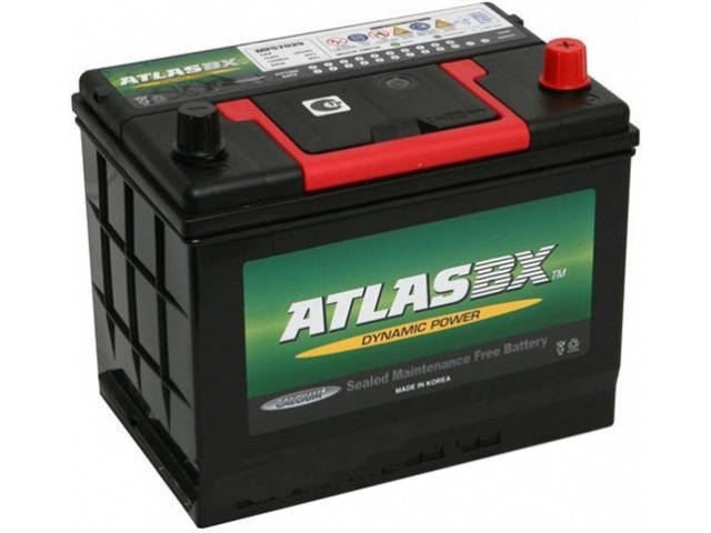 Аккумулятор автомобильный ATLAS DYNAMIC POWER MF25-550 56069 60Ah 480A ОП (230x172x220) D23L
