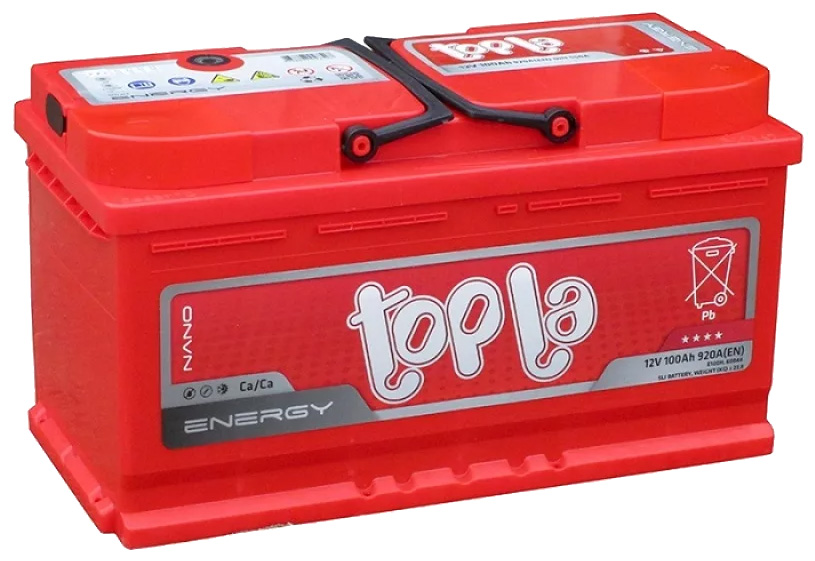Аккумулятор Topla Energy 108400 6СТ-100 обр.