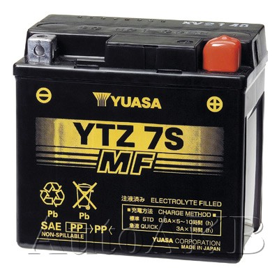 Аккумулятор мото YUASA YTZ7S 6 Ач