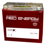 Аккумулятор мотоциклетный Red Energy RE 1204 (YB4L-B, YB4L-A, YTX4L-BS) 4 Ач