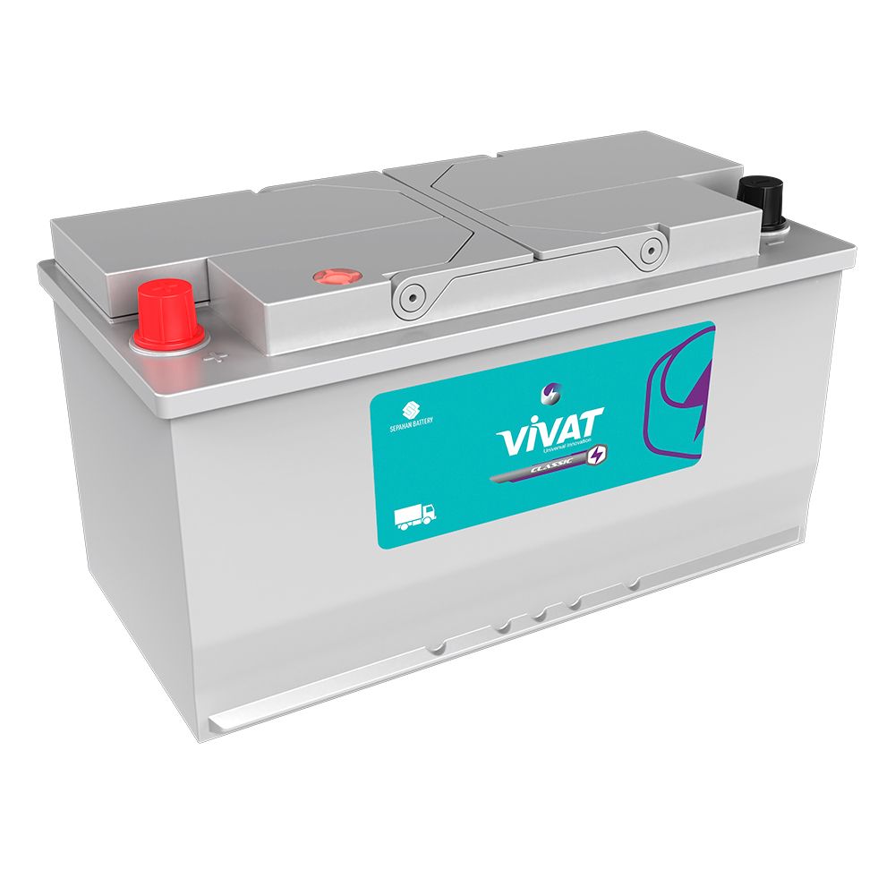 Аккумулятор автомобильный Vivat 100Ah 920A пп