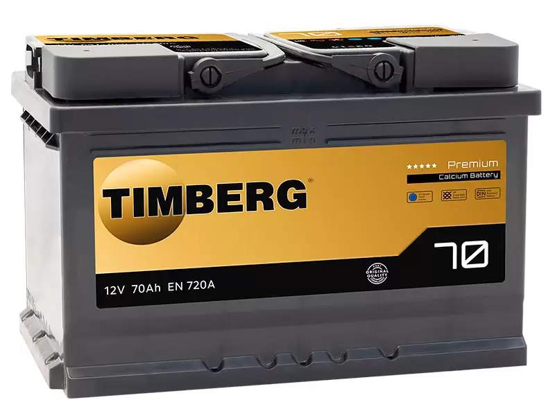 Аккумулятор автомобильный Timberg PREMIUM TP700 6СТ-70VL обр.