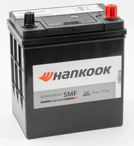 Аккумулятор автомобильный HANKOOK 46B19L 44.0 Ah тонк.кл.(186x126x225) B19L