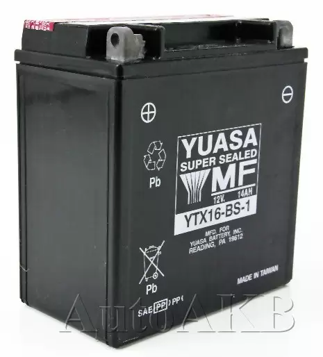 Аккумулятор мото YUASA YTX16-BS-1 14 Ач