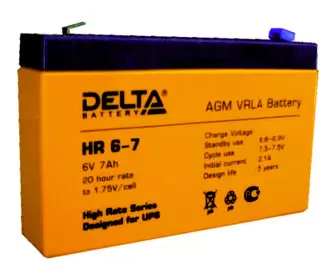 Аккумулятор для систем связи Delta GL12-55