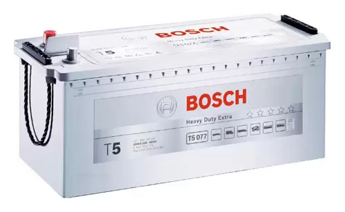 Аккумулятор грузовой Bosch T5 077 6СТ-180 Ач прям.