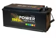 Аккумулятор грузовой POWER 6СТ-190VL 190 Ah 1300 A ПП (524x240x245)