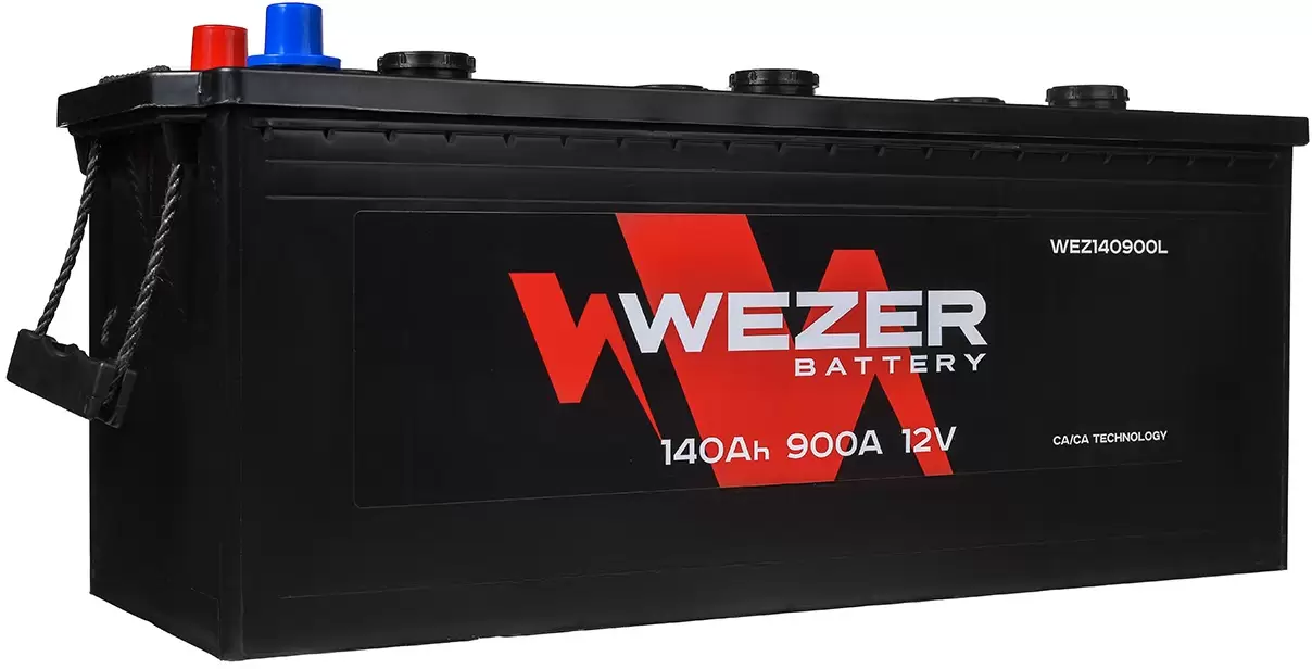 Аккумулятор автомобильный WEZER 140 Ah 900 A ОП (513x188x223) D4
