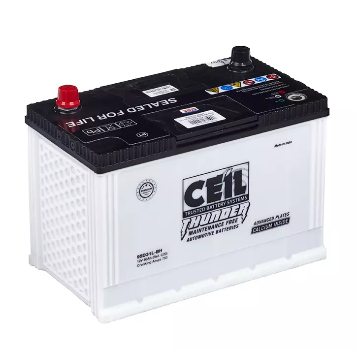 Аккумулятор CEIL AGM 80Ah 750A (305x173x225) с бортиком 95D31L-BH ОП