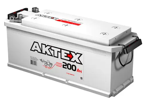 Аккумулятор грузовой АКТЕХ АТ 200А-L 6СТ-200 Ач прям.