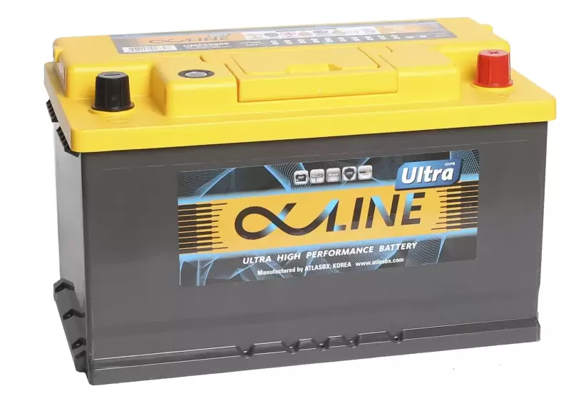 Автомобильный аккумулятор AlphaLine Ultra UMF59000 90Ач 800А обр.