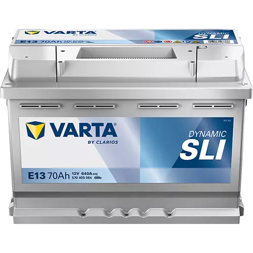 Аккумулятор автомобильный Varta Dynamic SLI E13 6CT-70 Ач обр.