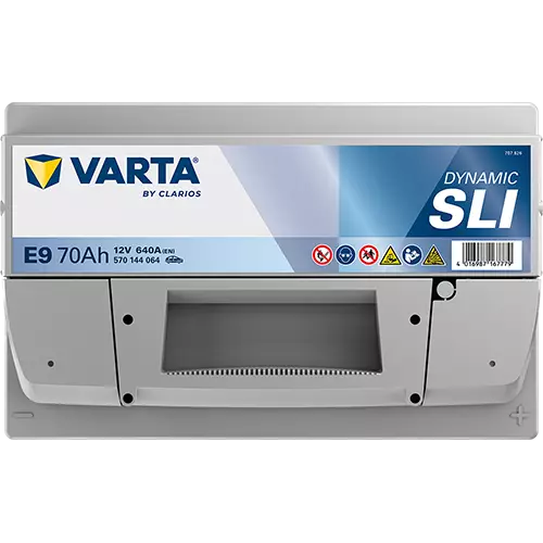 Аккумулятор автомобильный Varta Dynamic SLI E9 6СТ-70 Ач обр. LB3